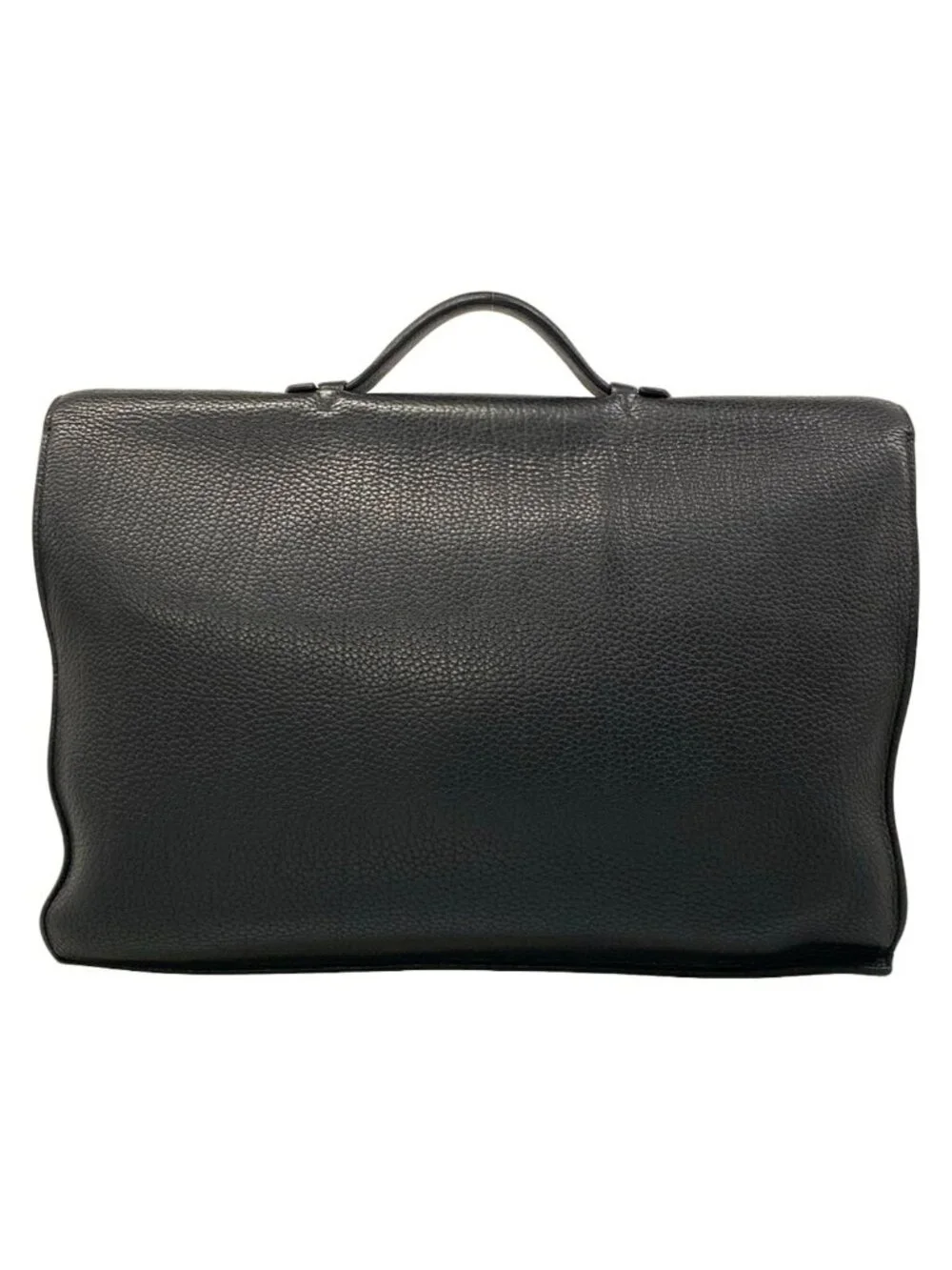 Hermes Business Bag Sac a Depeches 41 Black Silver